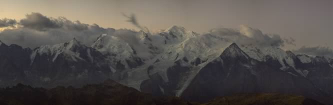 photo gigapixel, Montagne, Tête de Moëde, Mont blanc