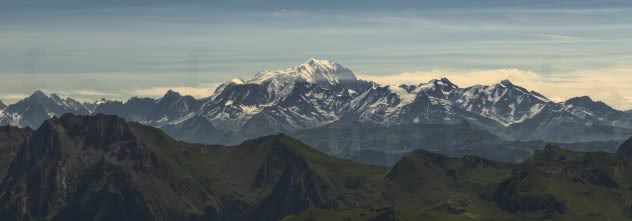 photo gigapixel, Montagne, La Tournette Mont blanc