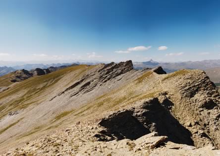 photo gigapixel, Montagne, Pointe des Marcellettes