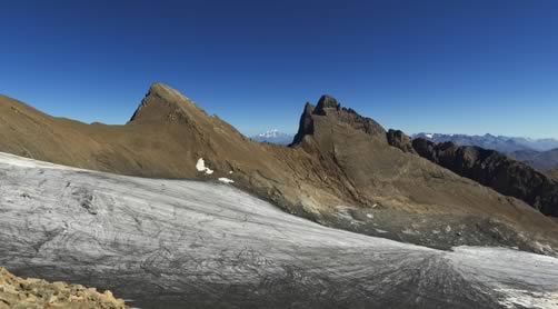 photo gigapixel, Montagne, Glacier Lombard