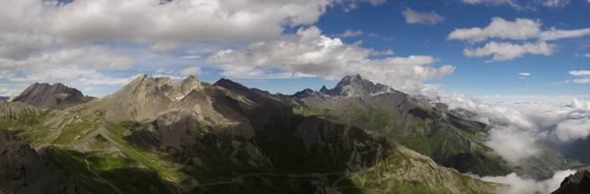 photo gigapixel, Montagne, Pics de Caramantran