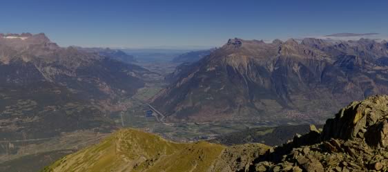 photo gigapixel, Montagne, Le Catogne, Rhone Valley