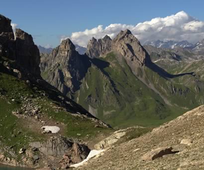 photo gigapixel, Montagne, Pointe de la fourche