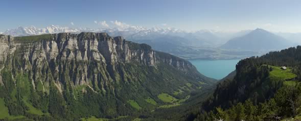 photo gigapixel, Montagne, Oberbärgli