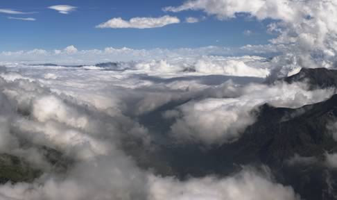 photo gigapixel, Montagne, Pic de Caramantran