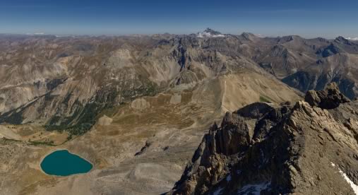 photo gigapixel, Montagne, Pic nord de la Font Sancte