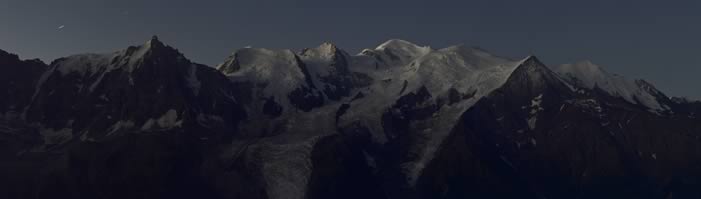 photo gigapixel, Montagne, Le Grand balcon, Aiguille du Midi, Mont blanc