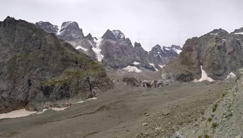 photo gigapixel, Montagne, Glacier noir