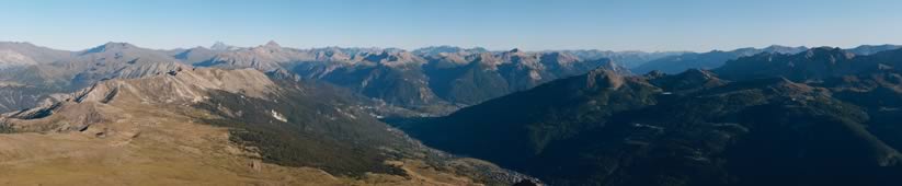 photo gigapixel, Montagne, Le grand Aréa